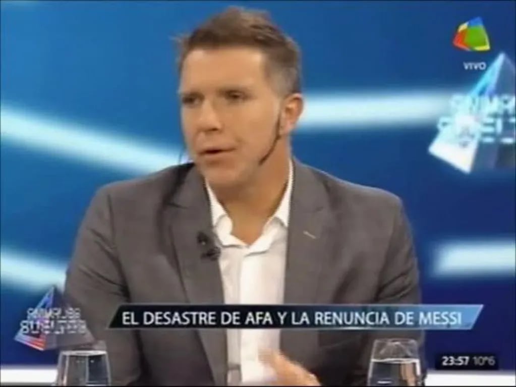 Alejandro Fantino, furioso con la Selección Argentina