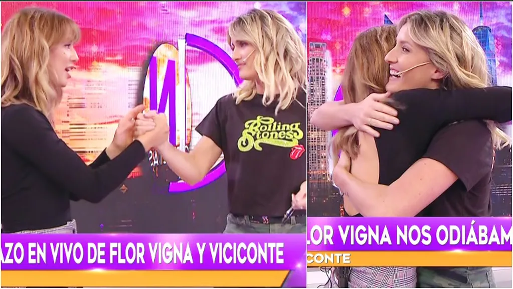 Mica Viciconte y Flor Vigna se amigaron en Incorrectas