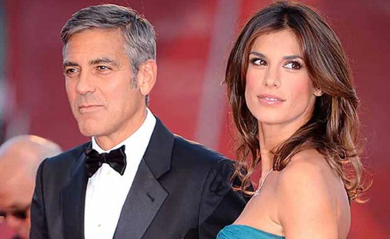 Clooney y Elisabetta Canalis anunciaron la ruptura con un comunicado. (Foto: Web).