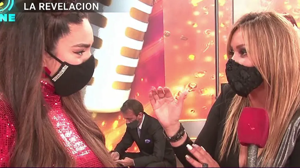 Karina La Princesita volvió a piropear a Ángela Leiva en La previa del Cantando: "Vos sos muy sexy"