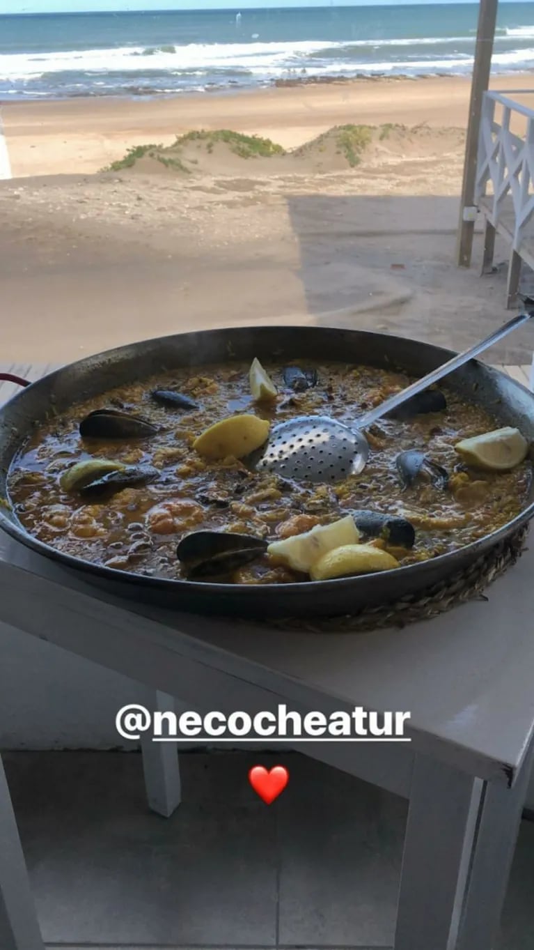 Los días de Marcelo Tinelli y Guillermina Valdés, con Lolo en Necochea: mimos en el mar y rica gastronomía 