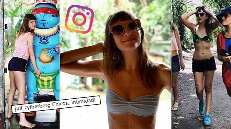 ¡Diosa en bikini! Los divertidos días de soltera de Julieta Zylberberg en Brasil