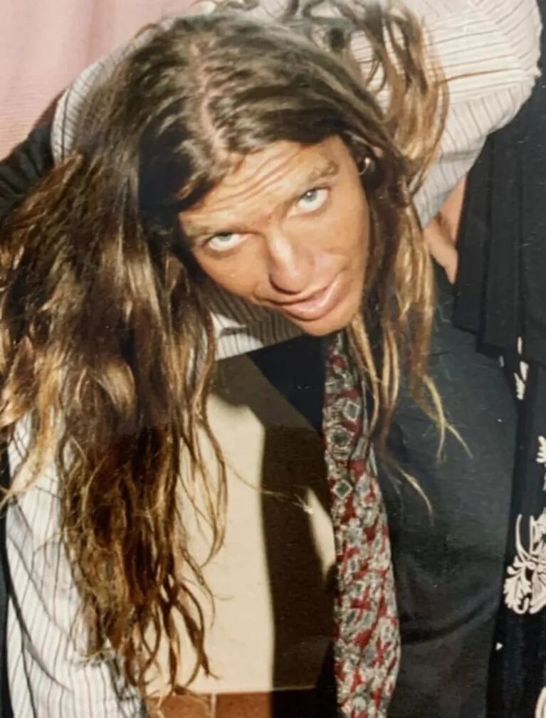 Las divertidas fotos retro de Alejandro Fantino con cabello súper largo, 26 años atrás: "¡Qué milagro mi carrera!" 