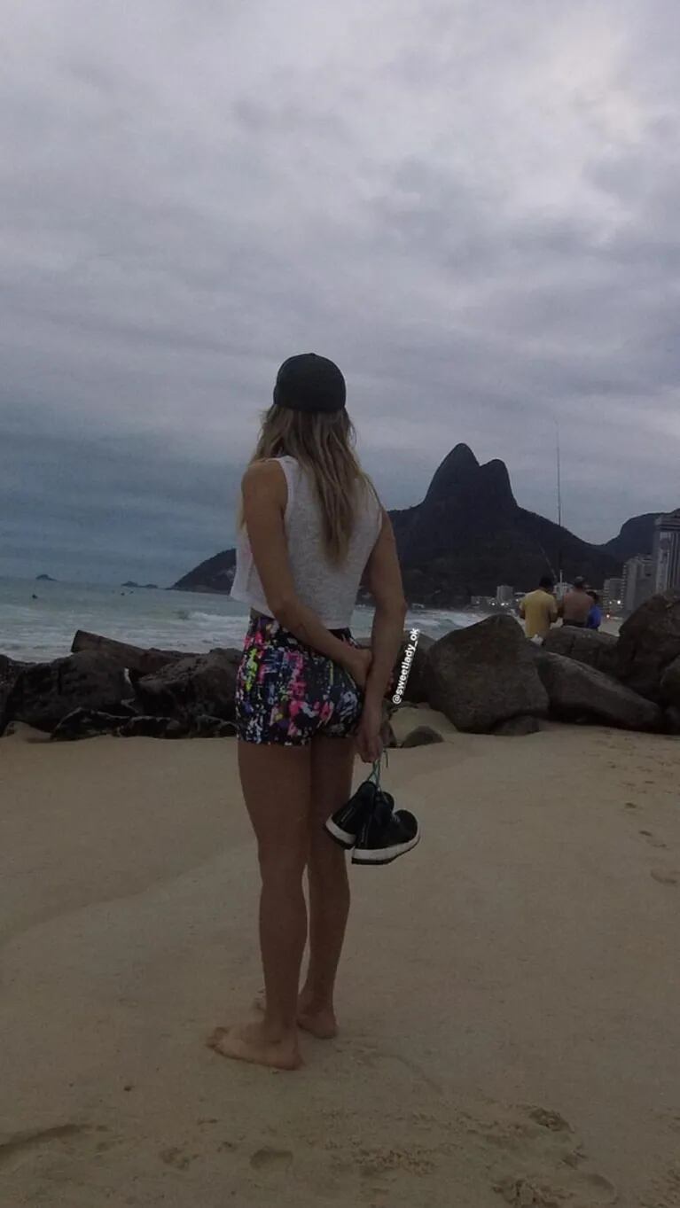 La escapada romántica de Natalie Pérez y su novio a Brasil