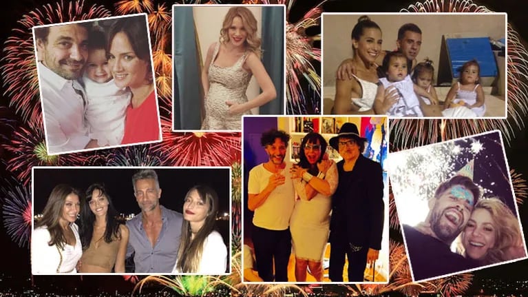 Así celebraron los famosos el Año Nuevo: ¡selfies, amor y familia!