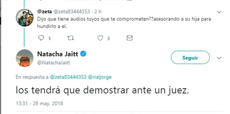 Fuerte acusación de Jorge Rial a Natacha Jaitt sobre el escándalo de Morena: la respuesta de la mediática