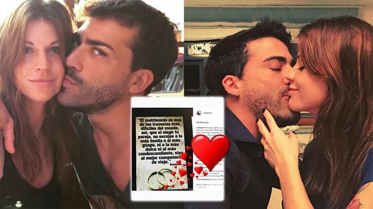  Juliana Giambroni y Matías Di Chiara confirmaron su casamiento con mensajes súper románticos (Foto: Instagram)