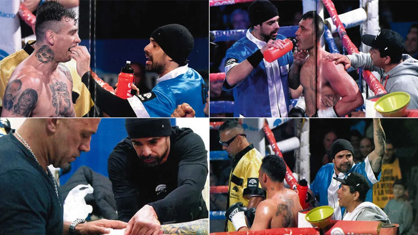 La otra pasión de Luciano Castro, el boxeo (Foto: revista Gente)