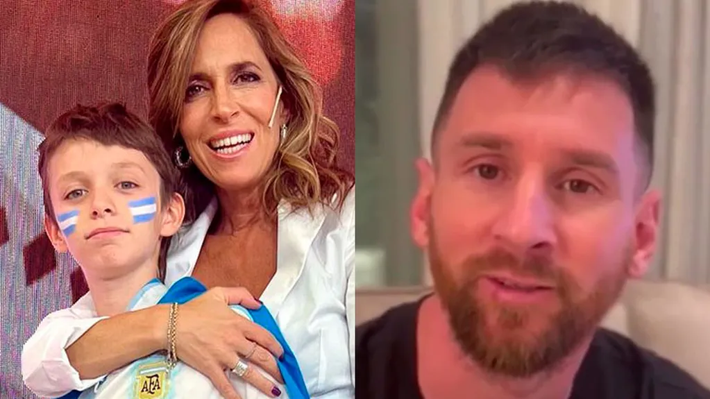 Leo Messi le dedicó un video a Valentín, el hijo de Sandra Borghi, por sus 12 años y fue furor por su reacción