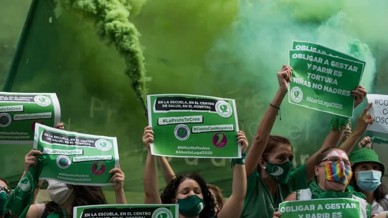 Medios del mundo reflejaron la "histórica" legalización del aborto en Argentina. Foto: DPA.