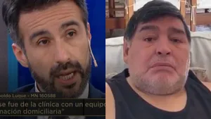Luque habló de su polémica frase sobre Maradona de "el gordo se va a cagar muriendo": "Está sacada de contexto"