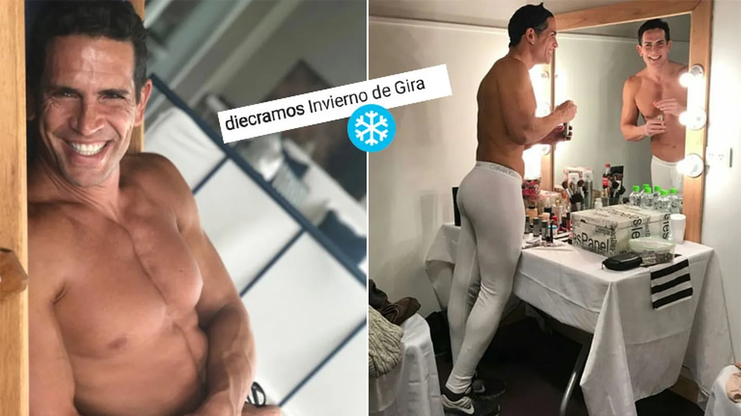Diego Ramos, un galán friolento (Foto: Instagram)