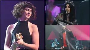 Marilina Bertoldi, ganadora del Oro en los Premios Gardel: todos los vencedores de la noche de la música