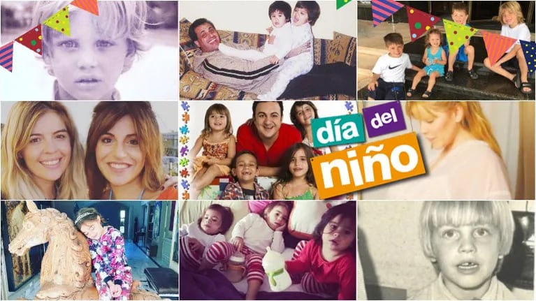 Los famosos celebran el Día del Niño. Foto: Instagram/ Twitter