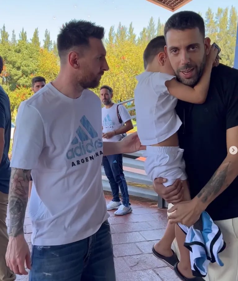 El hijo de Ailén Bechara no quiso una foto con Messi: la reacción del capitán de la Selección Argentina
