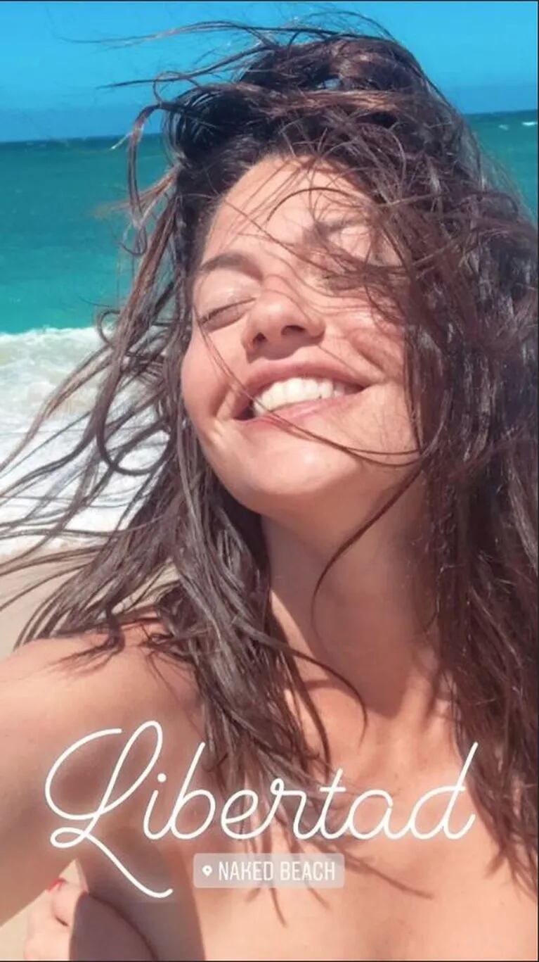 Jujuy Jiménez visitó una playa nudista en Hawaii y compartió sus fotos hot: "Sensación de libertad"