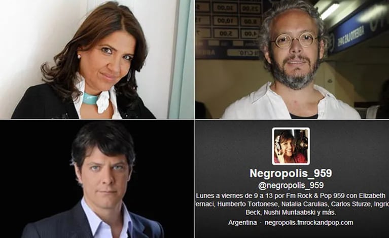 La Negra Vernaci, Matías Garfunker y Mario Pergolini (Fotos: Web)