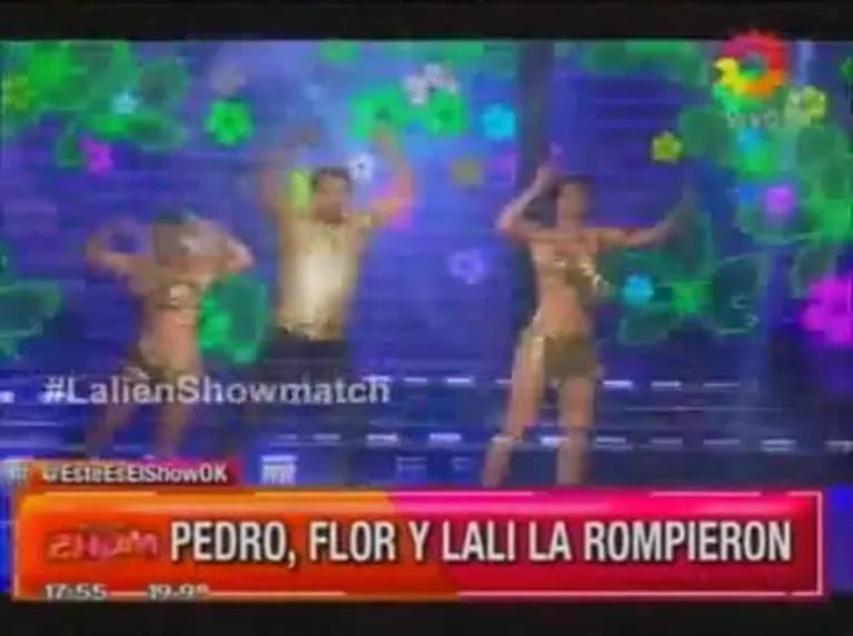 Lali Espósito en ShowMatch: el backstage de su genial paso por el Bailando
