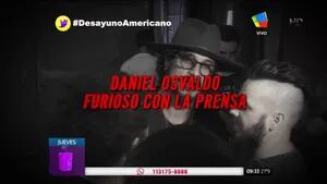 La amenaza de Daniel Osvaldo a un periodista de Desayuno americano
