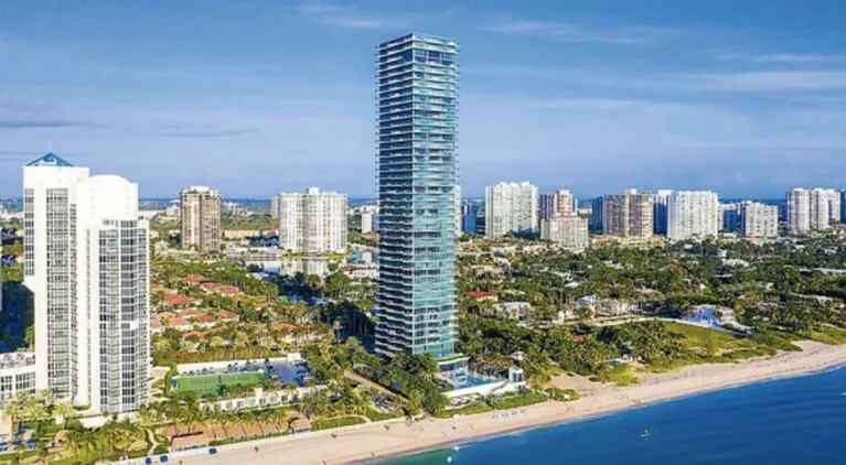 Las fotos del millonario departamento que Lionel Messi compró en Miami con vista al Océano Atlántico