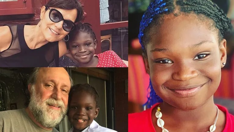 Andrea Pietra conmovió al hablar de la adopción de su hija en Haití con Daniel Grinbank.