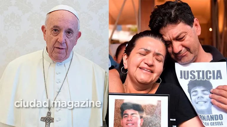 El papa Francisco llamó personalmente a los padres de Fernando Báez Sosa