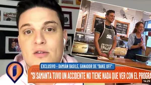 Damián, el ganador de Bake Off: "La mujer del video daba un curso para pasteleros aficionados"
