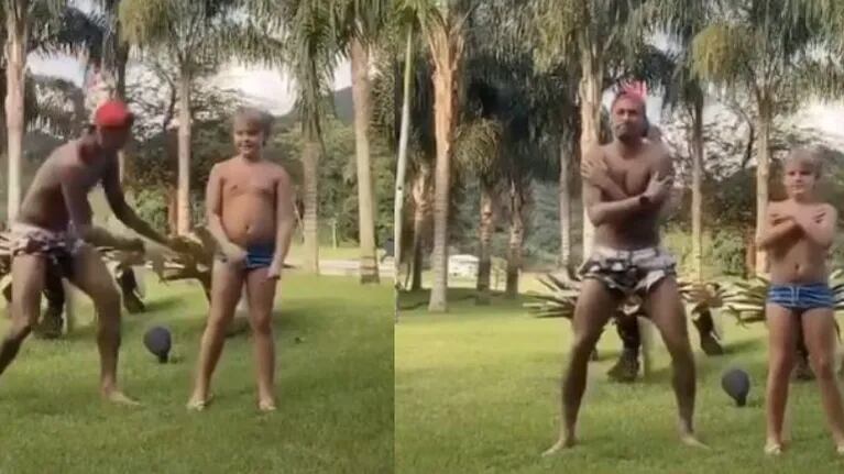Neymar estrenó TikTok dando unas lecciones de baile