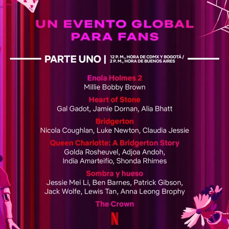 Chino Darín y Peter Lanzani conducirán Tudum, un evento global para fans de Netflix