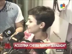 Habló Agustina Cherri: su separación, la polémica declaración de Zahina Rojas y la preocupación por su peso