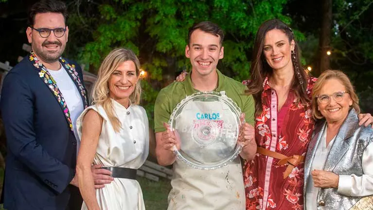 Carlos Martinic se consagró campeón de Bake Off Argentina: "El gran premio es lo que nos llevamos adentro"