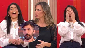 La pícara reacción de Ángela Leiva cuando Sandra Borghi le preguntó en vivo si chapó con el productor de ShowMatch