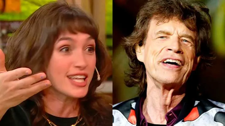 Cande Vetrano habló súper filosa del día que conoció a Mick Jagger: "Es una vieja"