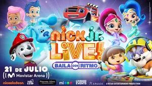 Nick Jr. Live! llega a la Argentina con Dora, Paw Patrol y todas las grandes figuras