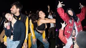 Las fotos de Jimena Barón, Cande Tinelli y Ángela Torres a puro baile en una fiesta.