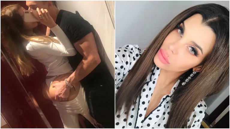 Charlotte Caniggia y su foto hot con su novio, Roberto Storino Landi: Es todo grasa de comer choripán
