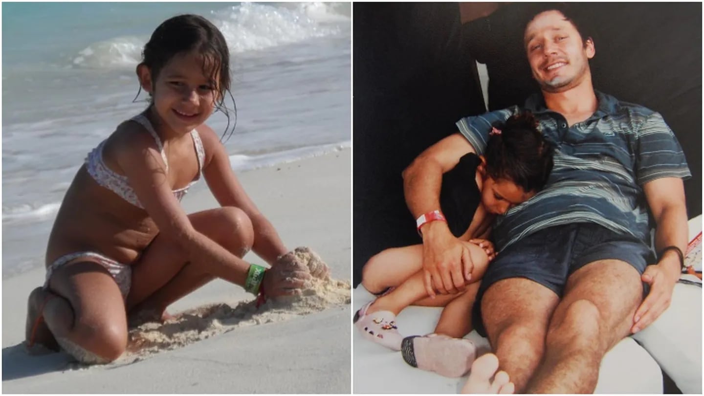 La conmovedora foto que publicó Benjamín Vicuña junto a Blanquita, a 7 años y cinco meses de su muerte (Fotos: Instagram)