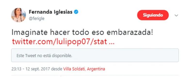 El comentario de Fernanda Iglesias que enojó a Luciana Salazar: enterate por qué la diosa bloqueó a la periodista en Twitter