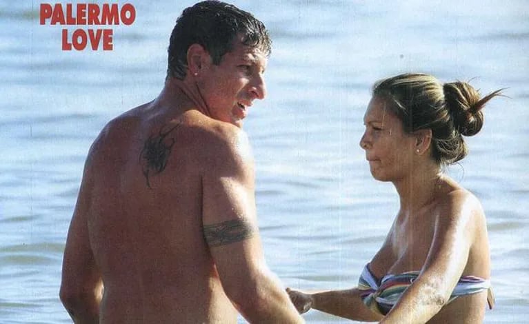 Las vacaciones de Martín Palermo y su novia en Punta: ¿En la búsqueda de un hijo? (Foto: revista Pronto)
