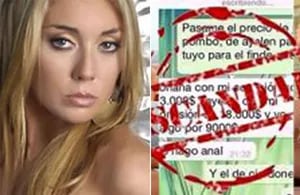 Johana Villafañe salió a hablar de las acusaciones de prostitución vip. (Fotos: Web)