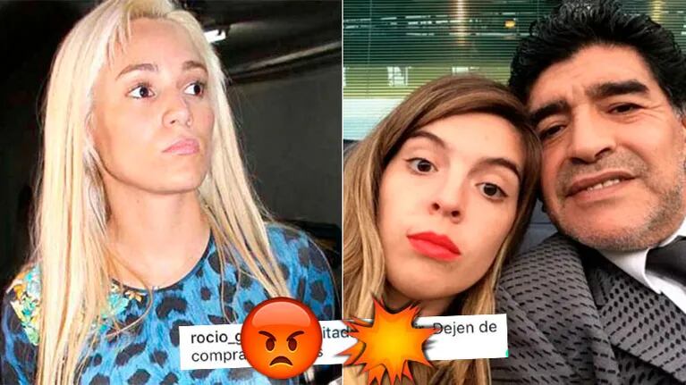 Rocío Oliva, tras la polémica decisión de Maradona de no ir al casamiento de Dalma: Dejen de comprar idioteces,...