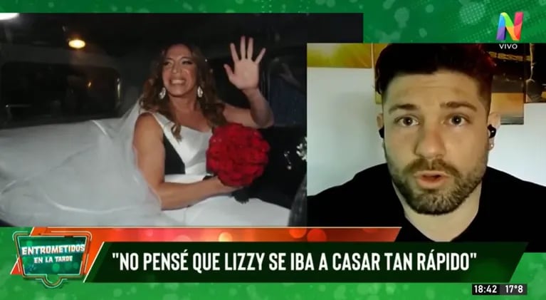 Así reaccionó Lizy Tagliani ante su ex, Leo Alturria, que admitió en vivo que la extraña