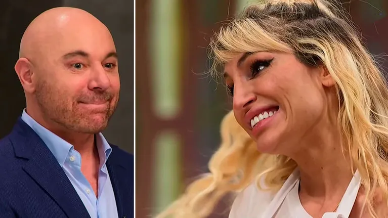 Vicky Xipolitakis le cambió la cara a Germán Martitegui con una pregunta íntima en MasterChef Celebrity