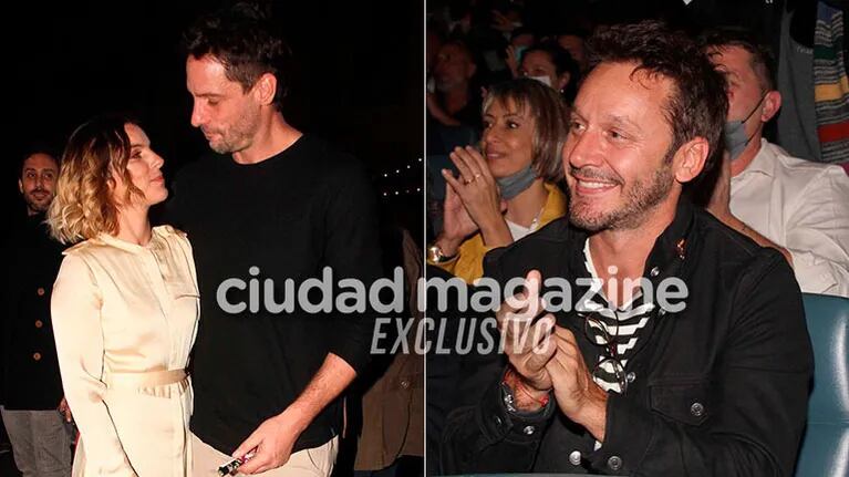 Gonzalo Valenzuela estrenó obra teatral y contó con el apoyo de su novia y de Benjamín Vicuña (Fotos: Movilpress). 