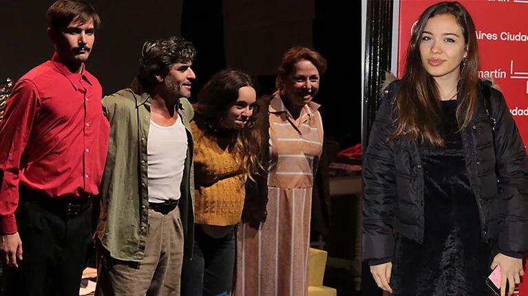 Malena Narvay no se perdió el estreno teatral de Maite Lanata, su compañera en 100 días para enamorarse