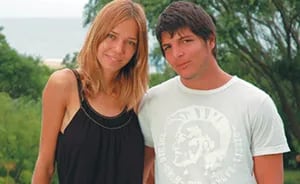 Lorena Ciriscioli y Tomás Costantini, en épocas felices. (Foto: Web)