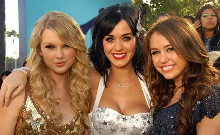 Katy Perry lleva pelo de Miley Cyrus y Taylor Swift siempre consigo. (Foto: Web)