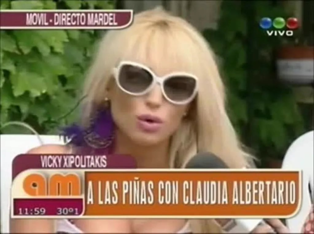 Fuera de sí, Victoria Xipolitakis acusó a Claudia Albertario de agredirla