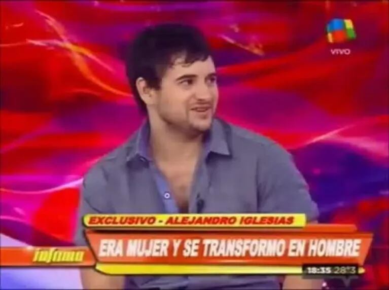 Alejandro Iglesias, ex Gran Hermano, concretó su operación de cambio de sexo y presentó a su novia en TV: "La primera vez fue con nervios"