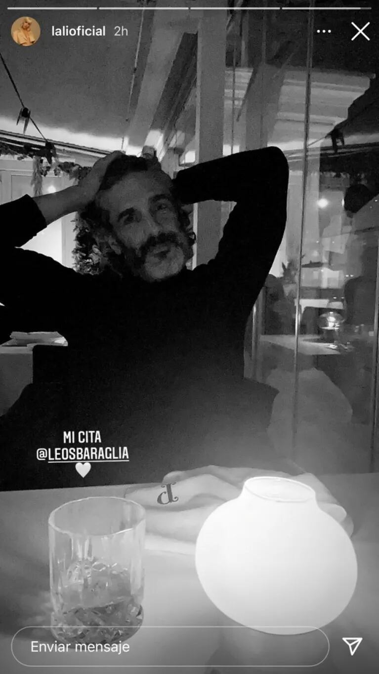 Lali Espósito concretó su cena con Leonardo Sbaraglia en Madrid ¡y los fans estallaron de emoción!: "Mi cita"
